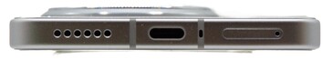 Unten: Lautsprecher, USB, Mikrofon, SIM-Schacht