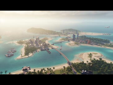 In Tropico 6 lassen sich erstmals mehrere Inseln miteinander verbinden.