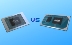 AMD Cezanne und Intel Tiger Lake kämpfen um die Performance-Krone im 35 Watt Segment. (Bild: Intel / AMD, bearbeitet)