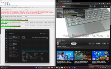 LatencyMon zeigt geringfügige DPC-Probleme, aber ansonsten keine ausgelassenen Frames bei der Wiedergabe von 4K60-Videos