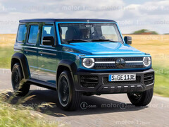 Mercedes Baby G Elektro-SUV: Kompakter Offroader mit eigener Plattform (Bildquelle: Motor1/Render)
