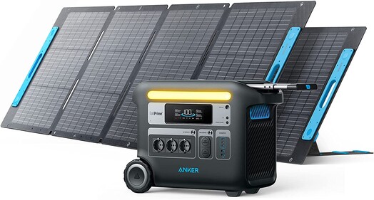 Anker Powerhouse 767 Bundle mit zwei Solarpanels