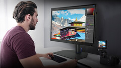 BenQ SW272Q: 2K-Profi-Monitor mit WQHD, 16-Bit-LUT, Hotkey Puck G3 und hoher Farbtreue.