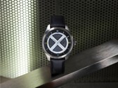 Die neue X-Men Uhr von Citizen zeigt ein prominentes "X" Logo in der Mitte eines silbernen Rings. 