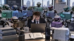 Investment Banker mit AI Agenten (AI Generiert)