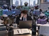 Investment Banker mit AI Agenten (AI Generiert)
