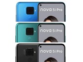 In mindestens drei Farbvarianten wird das Huawei Nova 5i Pro aka Mate 30 Lite zu haben sein.