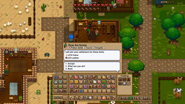 Im Bild: Ein Gameplay-Screenshot aus Necesse.