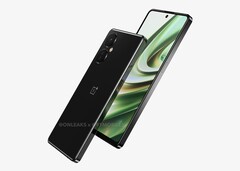 Das OnePlus Nord CE 3 erhält ein brandneues Design mit flachen Kanten und mittiger Punch-Hole. (Bild: @OnLeaks / 91mobiles)