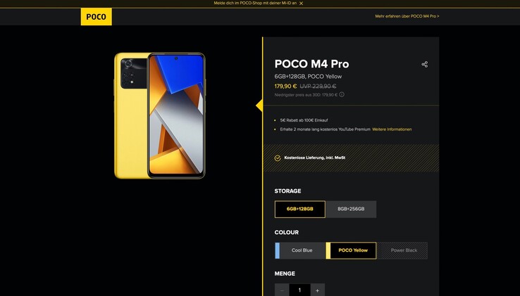 An der Kasse werden automatisch 5 Euro abgezogen, über die Poco-App gibts mit dem Code "POCO5" weitere 5 Euro Rabatt.