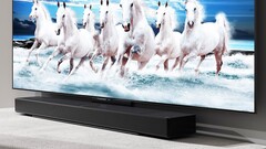 Die LG SC9 Soundbar unterstützt Dolby Atmos und DTS:X für einen besonders räumlichen Klang. (Bild: LG)