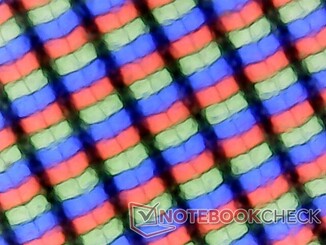 Subpixelmatrix mit matter Beschichtung