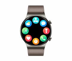 Die Huawei Watch der nächsten Generation bekommt mit HarmonyOS offenbar eine neue Benutzeroberfläche. (Bild: Huawei, bearbeitet)