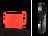 Die Nintendo Switch Pro könnte die Architektur von Nvidia GeForce RTX 4000 erhalten. (Bild: Aishah Mulkey / Nvidia, bearbeitet)