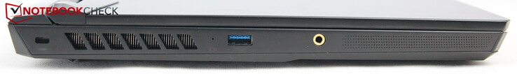 Links: Kensington, USB-A 3.0, Headset-Klinke