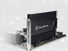 ECM40: PCIe-Karte für PCs (Bildquelle: SilverStone)