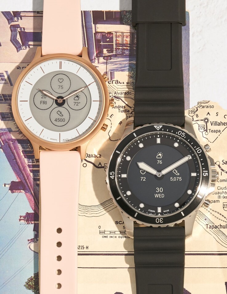 Die Hybrid HR Smartwatch von Fossil gibt es in verschiedenen Ausführungen für Damen und Herren. (Bild: Fossil)