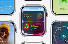 Die Widgets werden als größte Neuerung von watchOS 10 beworben, Apple erweitert aber auch die Sicherheit. (Bild: Apple)