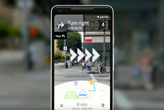 Die AR-optimierte Navigationsmöglichkeit in Google Maps kommt nun auch auf regulären Android- und iOS-Phones.