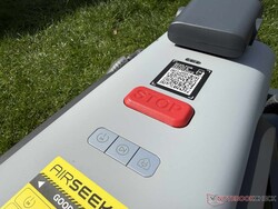 Bedieneinheit am Airseekers Tron