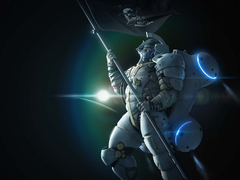 Ein Renderbild von Ludens, dem Maskottchen von Kojima Productions