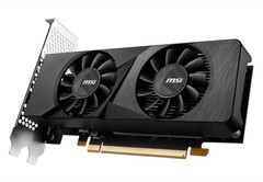 MSI bietet eine kompakte Low-Profile-Version der neuen GeForce RTX 3050 an. (Bild: MSI)