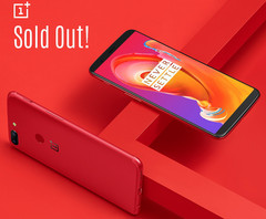 Sold Out: OnePlus 5T Lava Red in den USA ausverkauft.