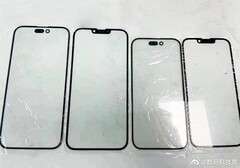 Dieses Bild zeigt die Unterschiede zwischen den vier Modellen der iPhone 14-Serie. (Bild: Weibo)