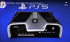 Playstation 5: Geleaktes Realbild zeigt Konsolen-Prototypen und womöglich eine integrierter Kamera