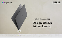 Das ultraleichte Asus Zenbook A14 begeistert auf ganzer Linie. (Bildquelle: Asus)