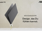 Das ultraleichte Asus Zenbook A14 begeistert auf ganzer Linie. (Bildquelle: Asus)