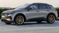 Audi wertet sein populäres Elektro-SUV Q4 e-tron umfassend auf.