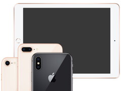 US-Verkaufszahlen für iPhone 8, iPhone 8 Plus, iPhone X und die iPads.