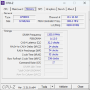 CPU-Z Speicher