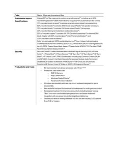 HP EliteBook X G2a: Specifications