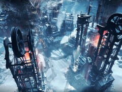 Eine Stadt in Frostpunk