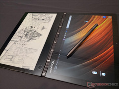 Lenovo Yoga Book C930 mit 10,8 Zoll großem 1080p E-ink-Touchscreen als Tastatur (Quelle: Lenovo)