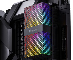 Der Jonsbo NF-1 kühlt Arbeitsspeicher, erweitert PCs aber auch um RGB-Beleuchtung. (Bild: Jonsbo)
