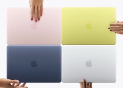 Das MacBook Neo wird in vier Farben angeboten.