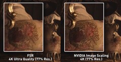 Nvidias Spatial Upscaling verspricht eine bessere Qualität als AMD FSR und breiteren Spiele-Support. (Bild: Nvidia)