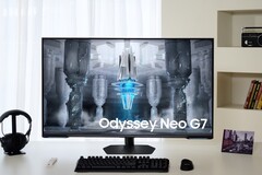 Der Samsung Odyssey Neo G7 ist jetzt auch mit einer Bildschirmdiagonale von 43 Zoll erhältlich. (Bild: Samsung)