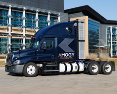 Amogy präsentiert den ersten emissionsfreien LKW der Welt, der mit Ammoniak betrieben wird (Bild: Amogy)