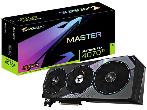 Aorus GeForce RTX 4070 Ti Master 12G in Test (Bildquelle: Gigabyte)