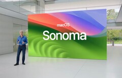 macOS Sonoma verbessert das Benutzererlebnis unter anderem durch interaktive Desktop-Widgets. (Bild: Apple)