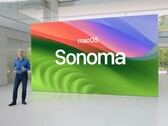 macOS Sonoma verbessert das Benutzererlebnis unter anderem durch interaktive Desktop-Widgets. (Bild: Apple)