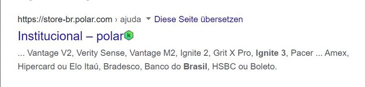 Auf der brasilianischen Polar-Seite ist von der Ignite 3 bereits die Rede