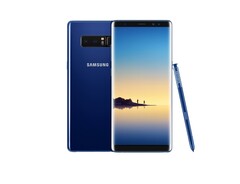 Jetzt auch im Samsung-Store: Das Galaxy Note 8 in Deep-Sea-Blue.