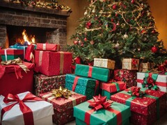 Zu viele Geschenke (Symbolbild - Stable Diffusion)