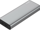 Starke Stromtanke: Die XLayer Powerbank Plus MacBook 20.100 liefert 45 Watt.