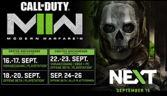 Call of Duty Event: Details zu CoD Modern Warfare II, Warzone 2.0 und Warzone Mobile am 15. September.